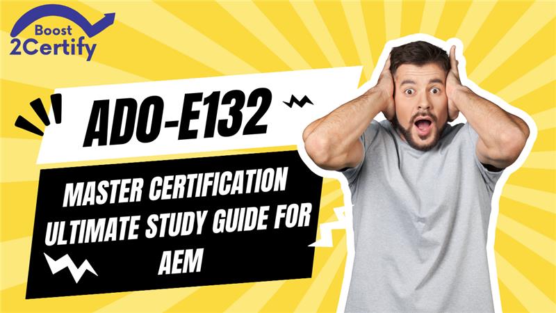 AD0-E132 certification